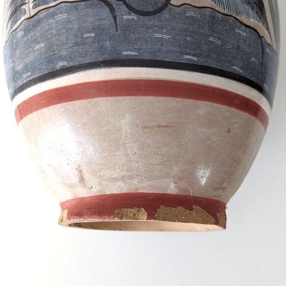 Vintage Tonala Floor Pottery Vessel - Picture 5 of 9